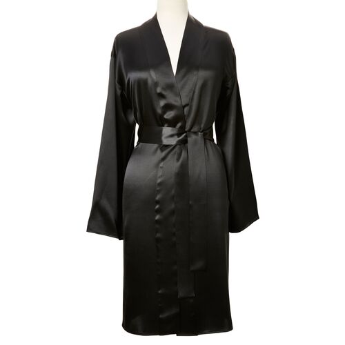 Single-Sided Short Robe, Midnight~P76612190