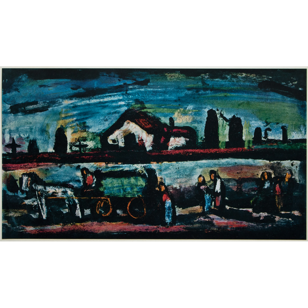 1950s Georges Rouault, Evening Landscape~P77552618
