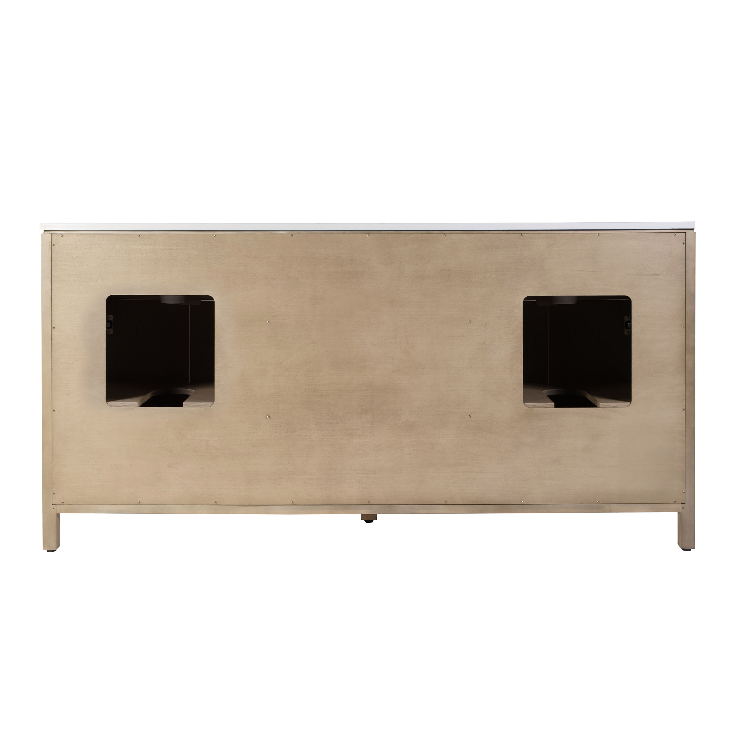 Charlie 72" Quartz Top Double Sink 4-Drawer Bathroom Vanity Set