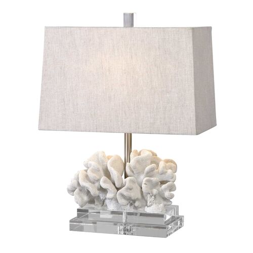 Valentina Table Lamp, White