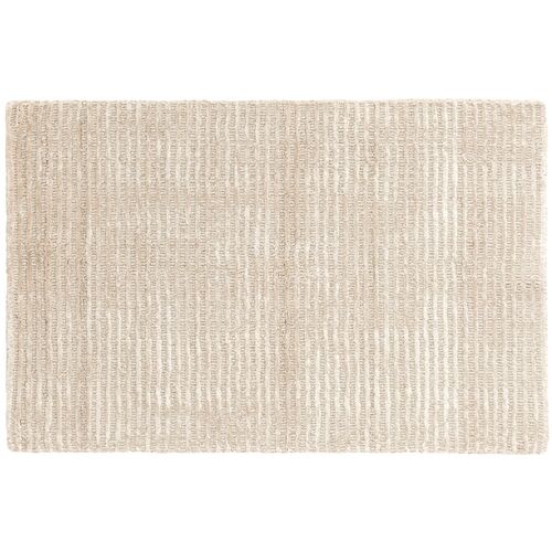 Cut Stripe Hand-Knotted Rug~P77568742