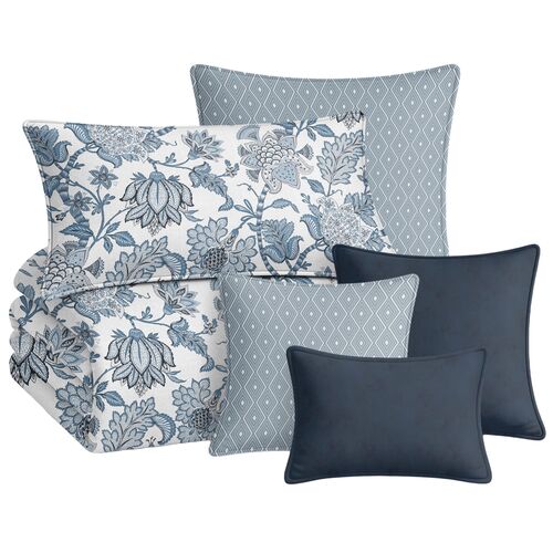 Isolde 8-Piece Coverlet Set Isolde 8-Piece Coverlet Set