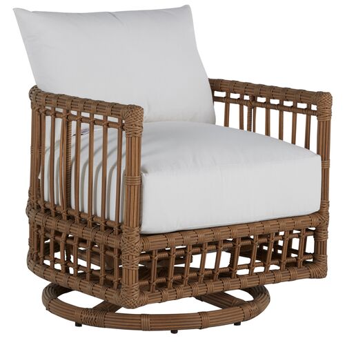Newport Outdoor Swivel Chair~P77619723