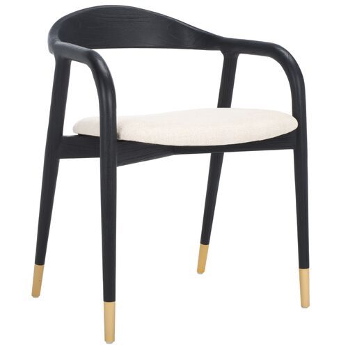 Xaviera Curved Back Dining Chair
