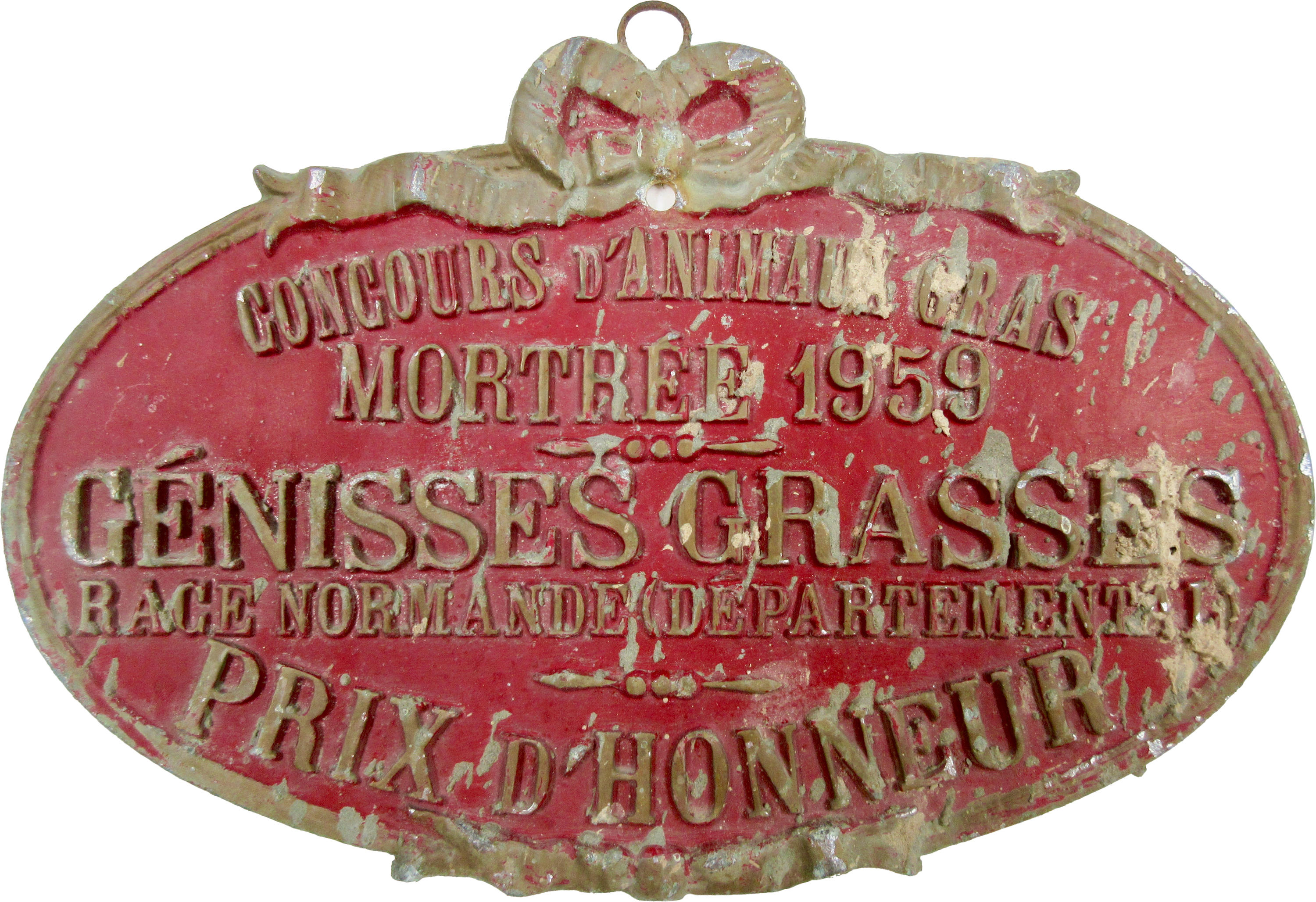 French Heifer Medal, 1959~P77593698