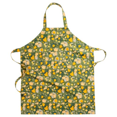 Fruit Apron, Yellow/Green
