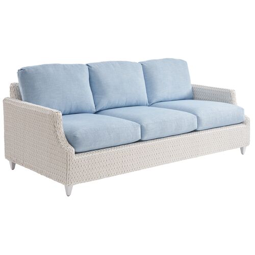 Ocean Breeze Promenade Sofa, Blue/Aqua
