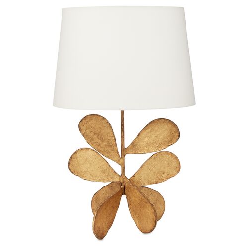Jane Petal Table Lamp, Gold Leaf~P77004885