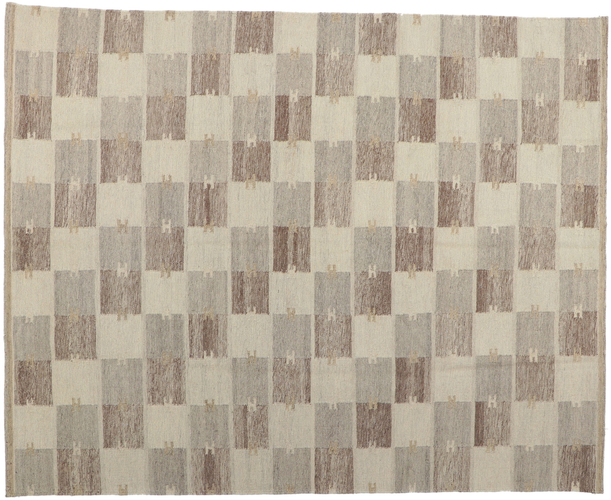 Scandinavian Style Kilim Rug, 8' x 10'