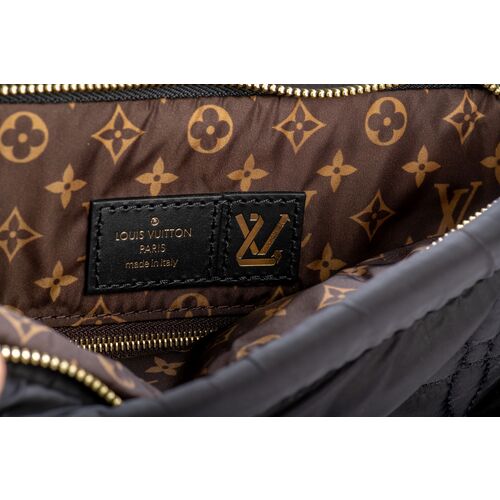Louis Vuitton Limited Black Puffer Monogram Pillow Backpack (Rare