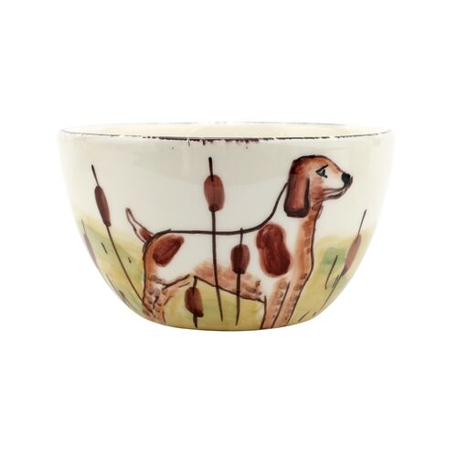 Wildlife Spaniel Cereal Bowl, Multicolor