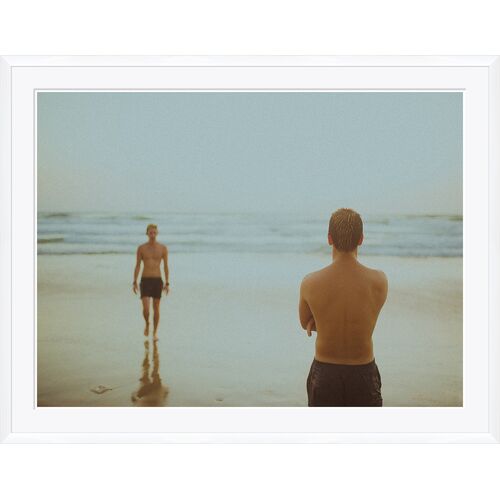 Boys on the Beach Photograph