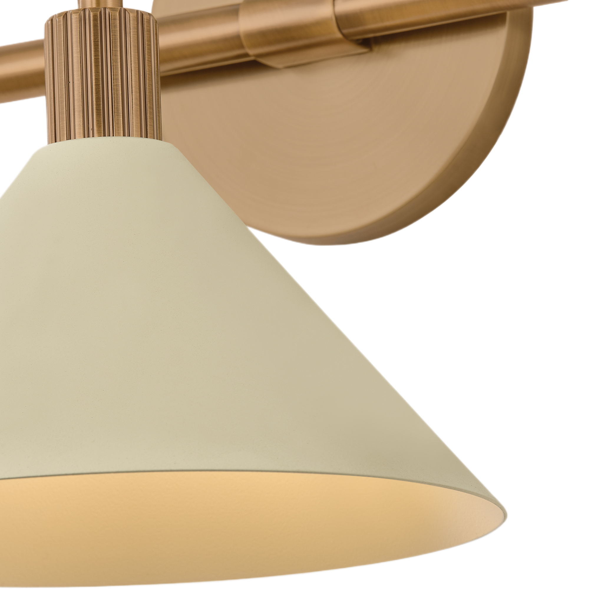 Jovani 3-Light Bath and Vanity Wall Sconce, Patina Brass