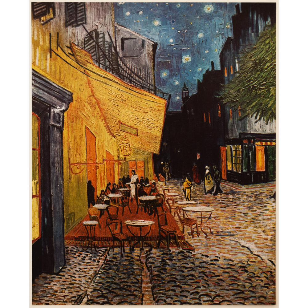 1954 Van Gogh, Sidewalk Cafe at Night~P77662234