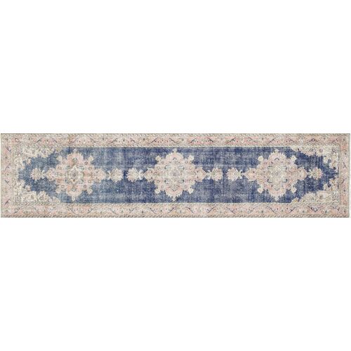 1960s Turkish Oushak Runner -3' x12'8"