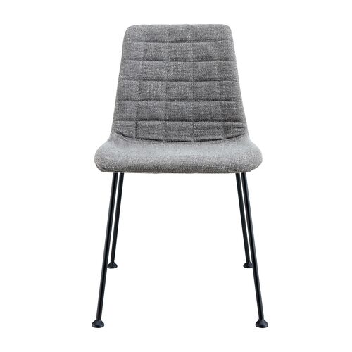 S/2 Tweedhaven Side Chairs, Gray