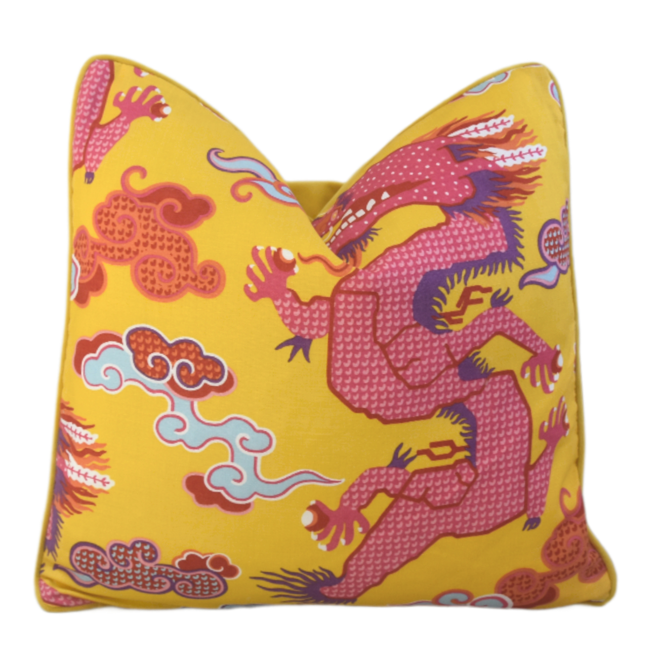 Schumacher Magical Ming Dragon Pillow Schumacher Magical Ming Dragon Pillow~P77786375