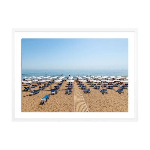Richard Silver, Albania Beach Umbrellas Photograph Richard Silver, Albania Beach Umbrellas Photograph