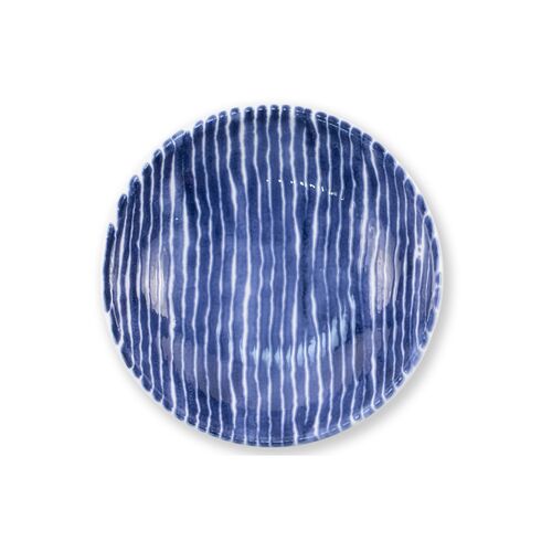 Santorini Stripe Condiment Bowl, Blue/White~P67605798