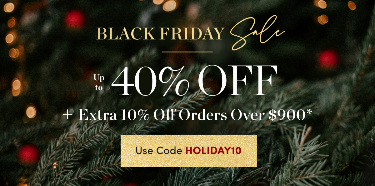 Up to 40 Percent Off Sitewide