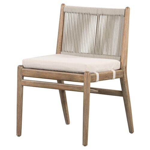 Maria Outdoor Dining Chair, Natural~P77628218
