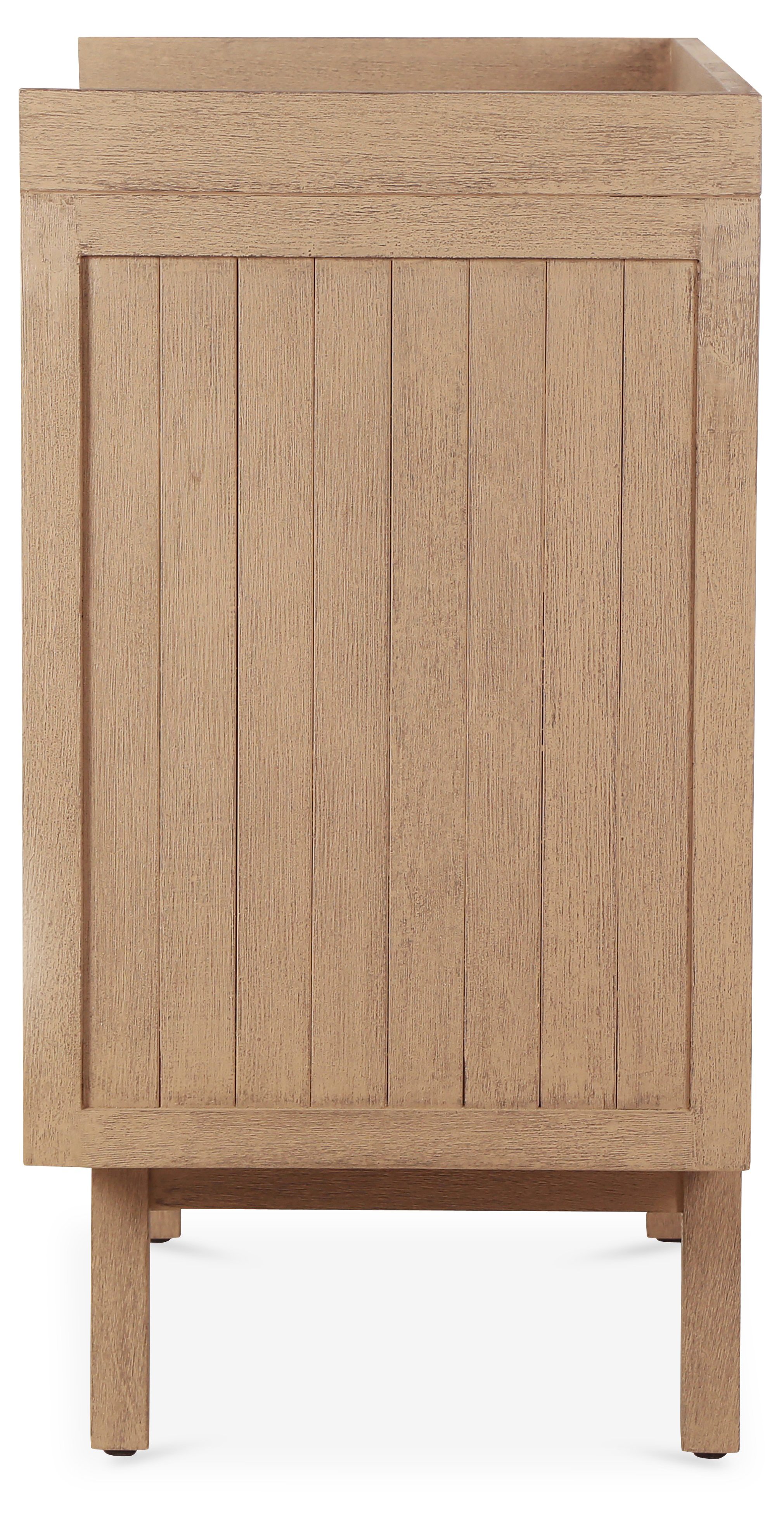 Nina Outdoor Sideboard, Washed Brown