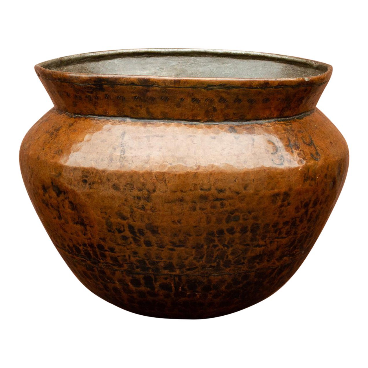 Antique English Copper Pot~P77601348