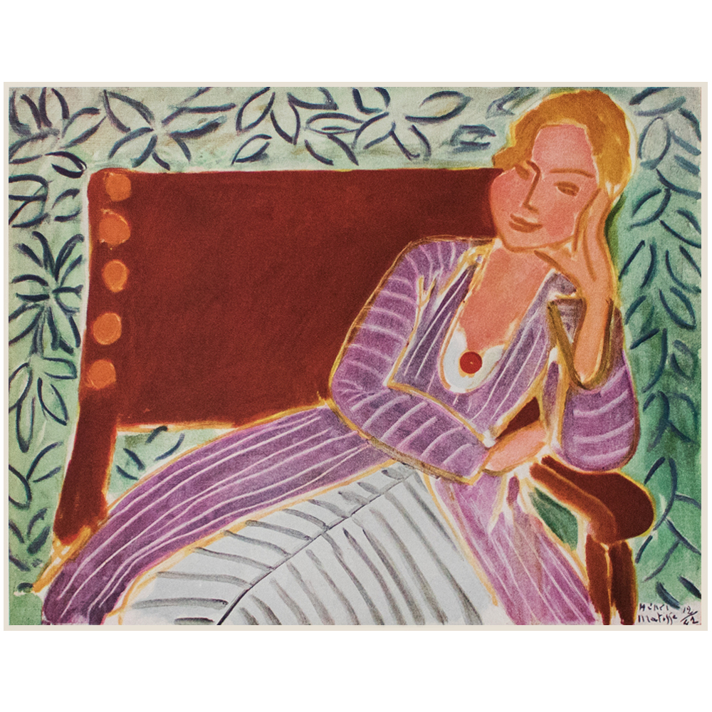 1946 Matisse, Girl in the Persian Dress~P77660679