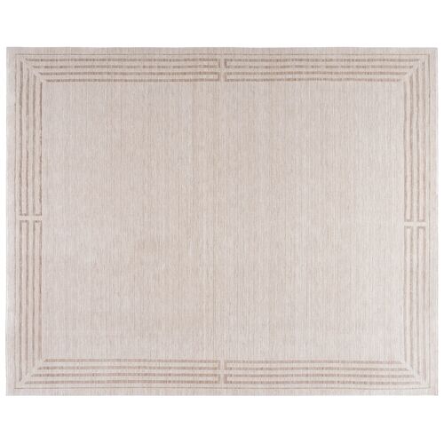 Charles Viscose Rug, Ivory/Beige Charles Viscose Rug, Ivory/Beige
