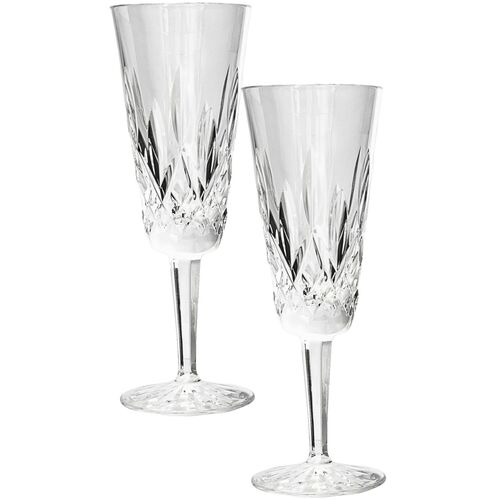 Waterford Lismore Champagne Toasting Flutes Waterford Lismore Champagne Toasting Flutes