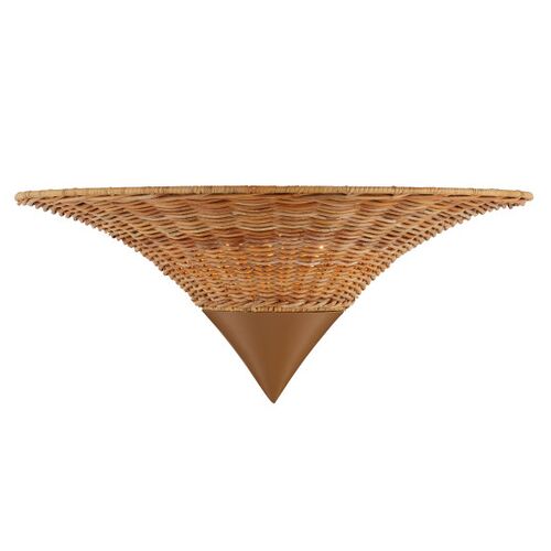 Zola Wall Sconce, Natural/Khaki
