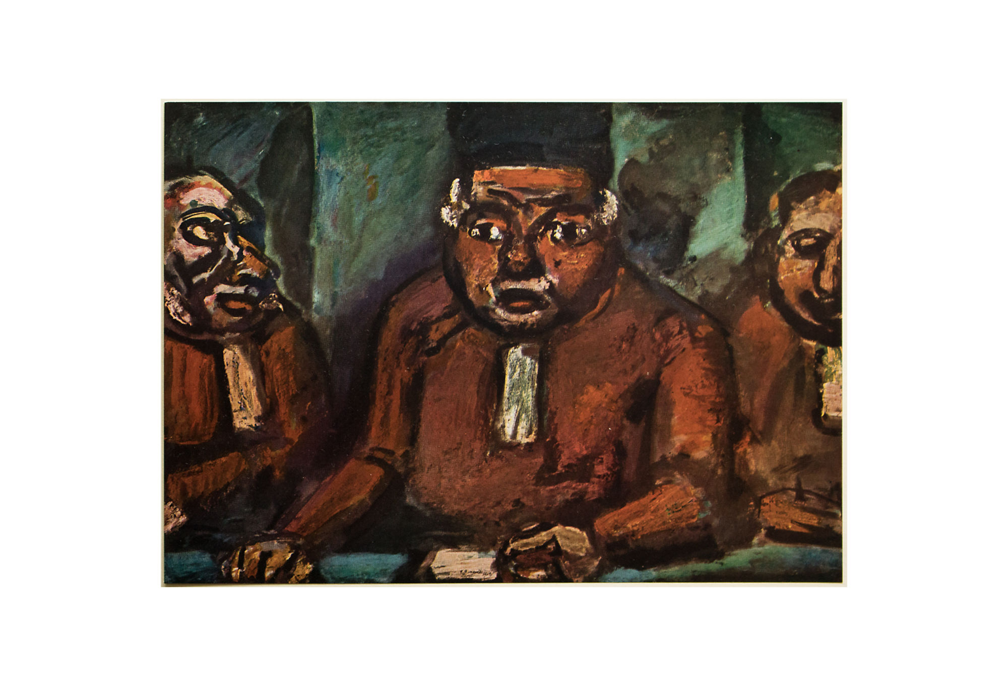 1950s Georges Rouault, Three Judges~P77553138
