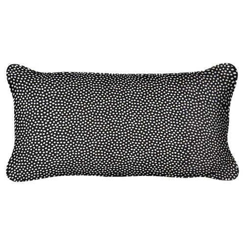 Tuck 12x21 Outdoor Lumbar Pillow, Onyx~P77652030