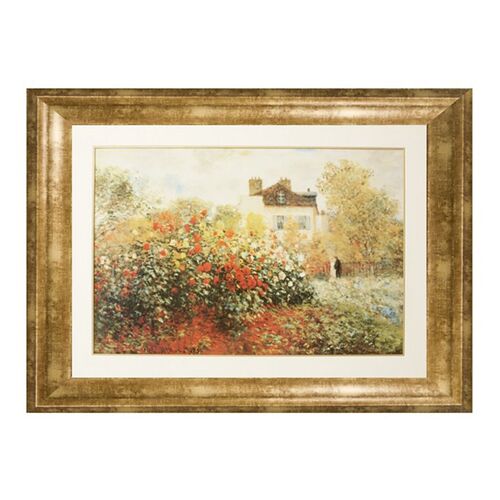 Claude Monet, Garden in Argenteuil Sun~P75371812