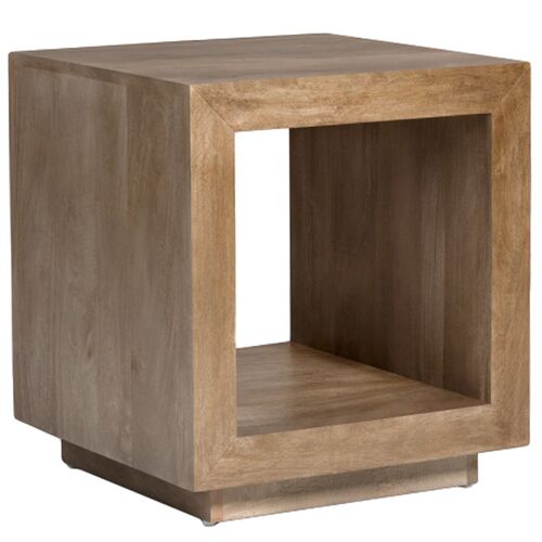 Avery End Table, Light Ash