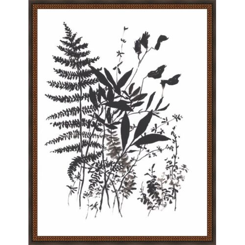 Inky Floral I Painting by Maelani Blue