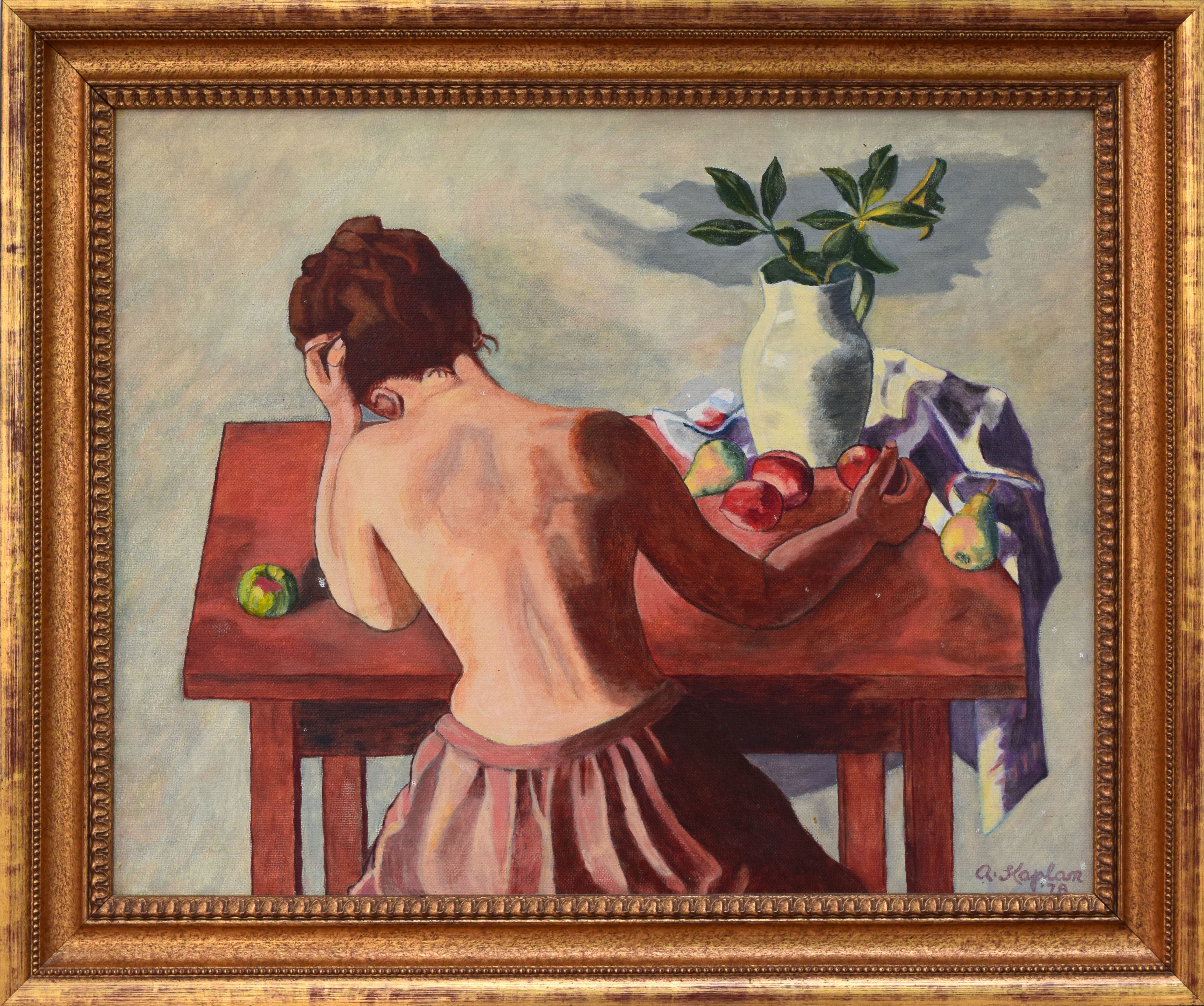 Vintage Painting of Partial Nude 1978~P77657574