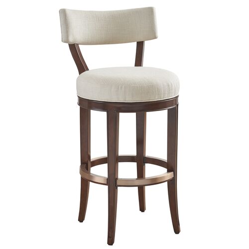 Giles Bar Stool, Brown