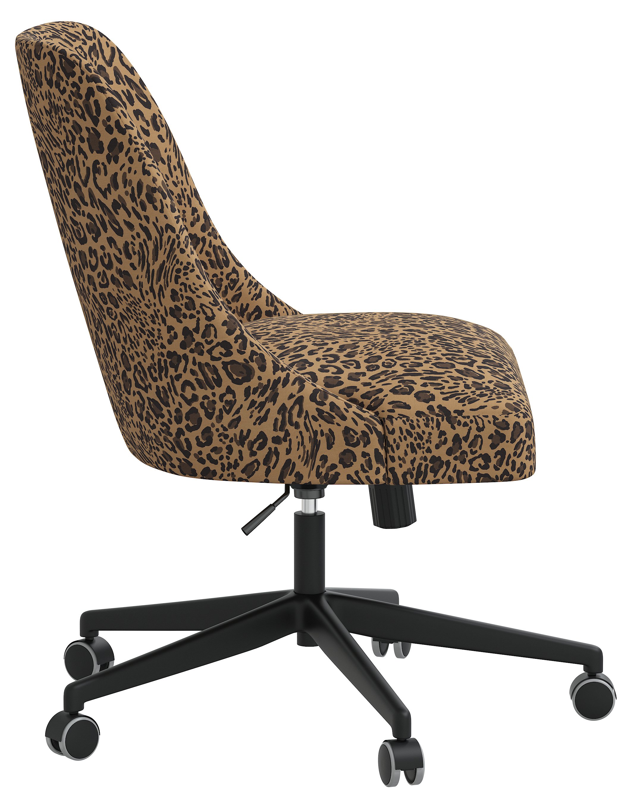 Leopard print desk online chair