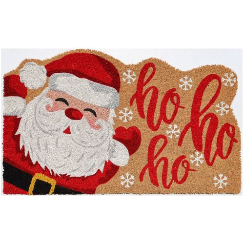 Ho Ho Ho Doormat, Multicolor