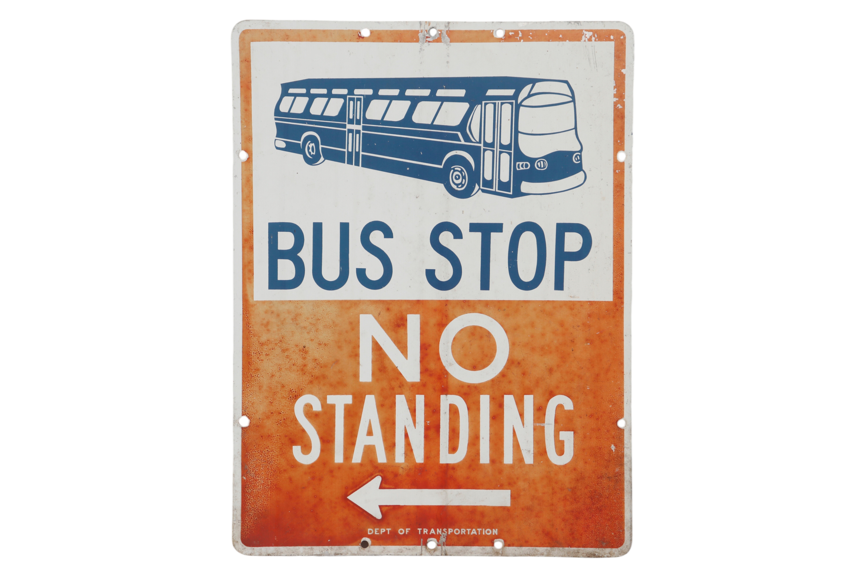 1970’s New York Bus Stop Sign~P77678590