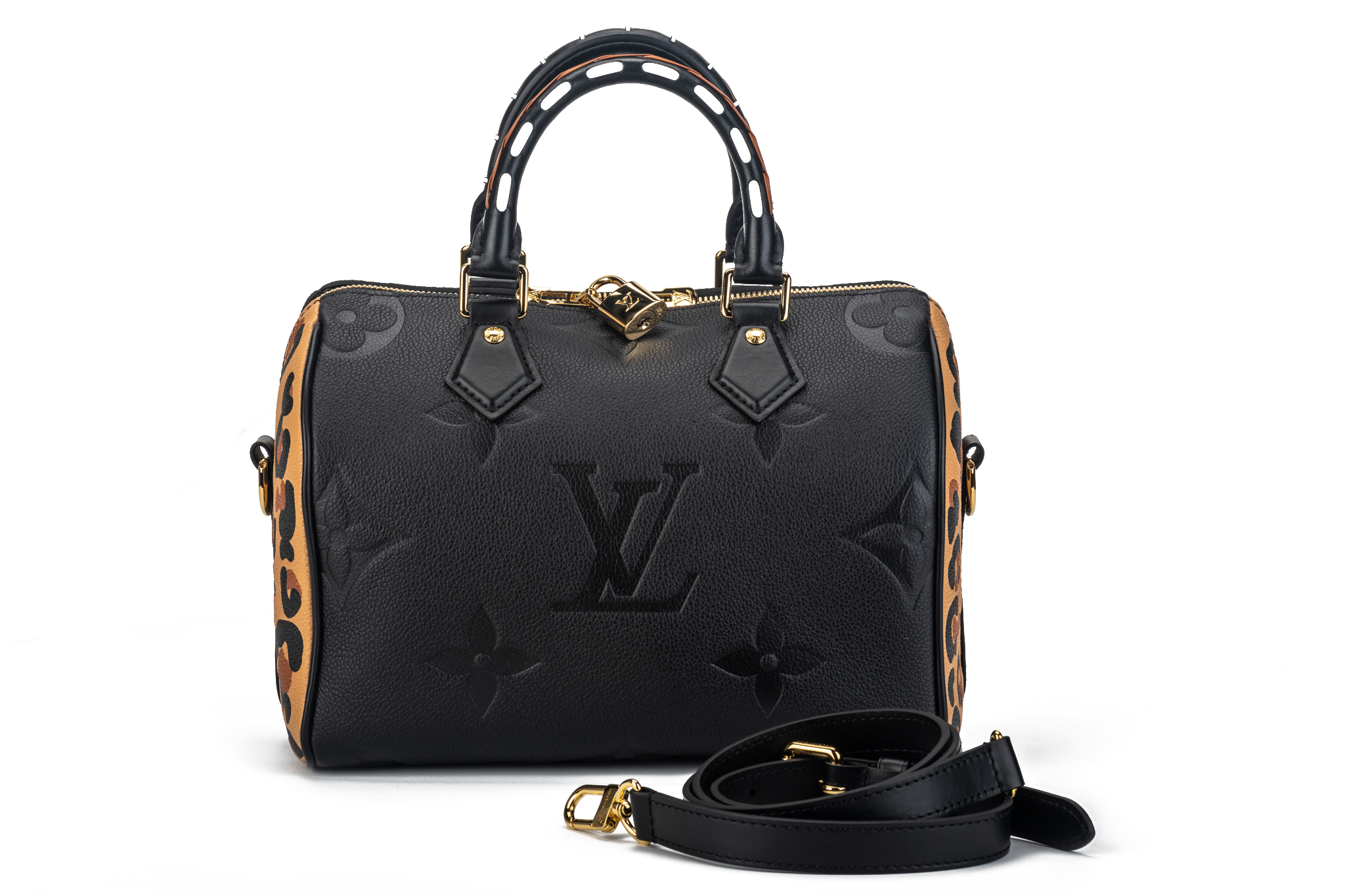 Louis Vuitton Wild At Heart Speedy Bandouliere 25 Monogram Handle