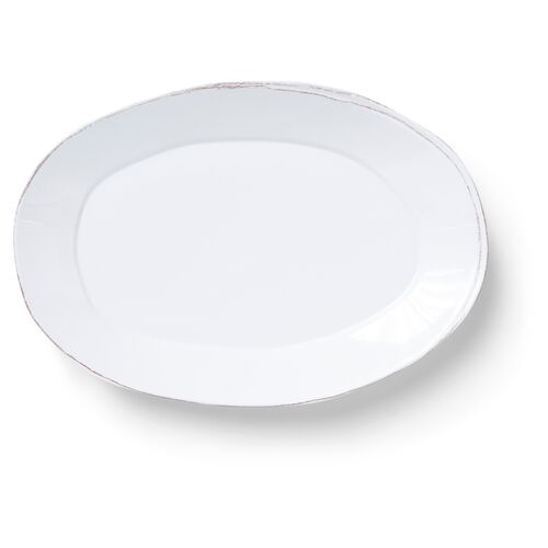 Lastra Melamine Platter, White~P77434648