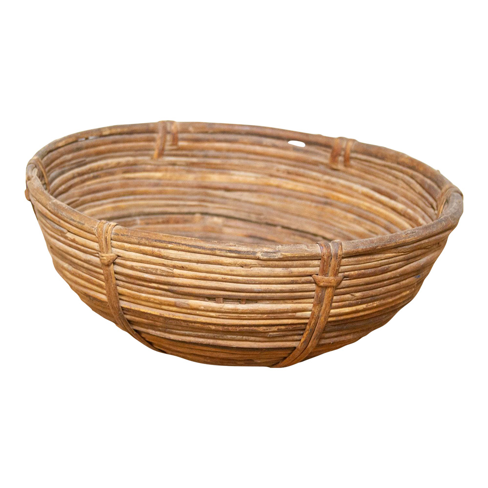 Vintage Farmhouse Wicker Basket-Mirik~P77673899