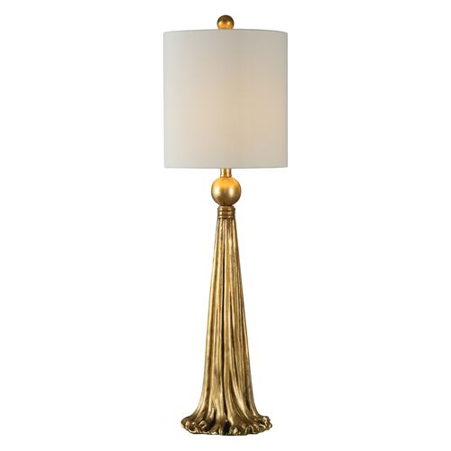 Jacinta Buffet Lamp, Gold