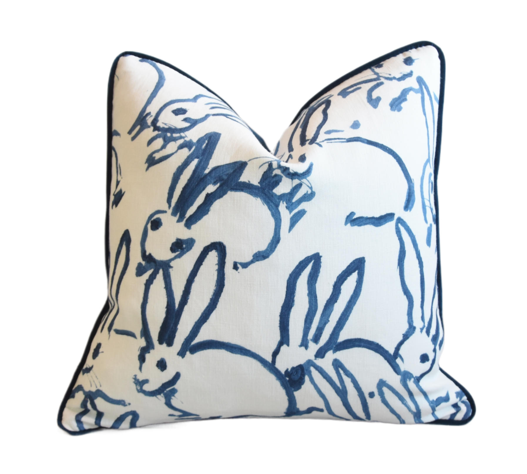 Blue Groundworks Bunny Hutch Pillow~P77685366
