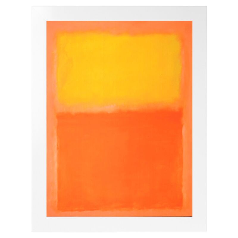 Rothko, Orange and Yellow 1956