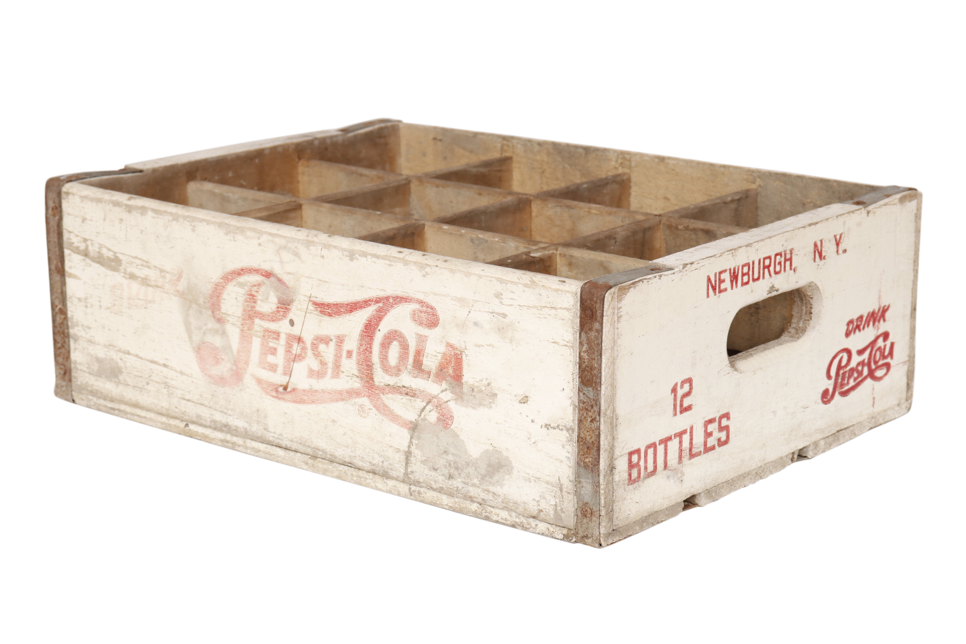 Wooden Pepsi Cola Crate from Newburgh NY~P77623555