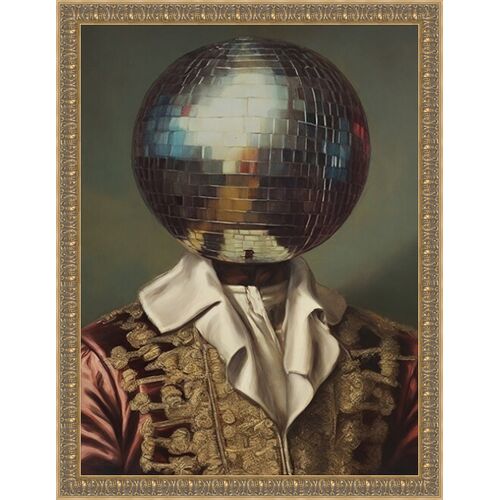 Disco Head King Photograph by Olive Perry