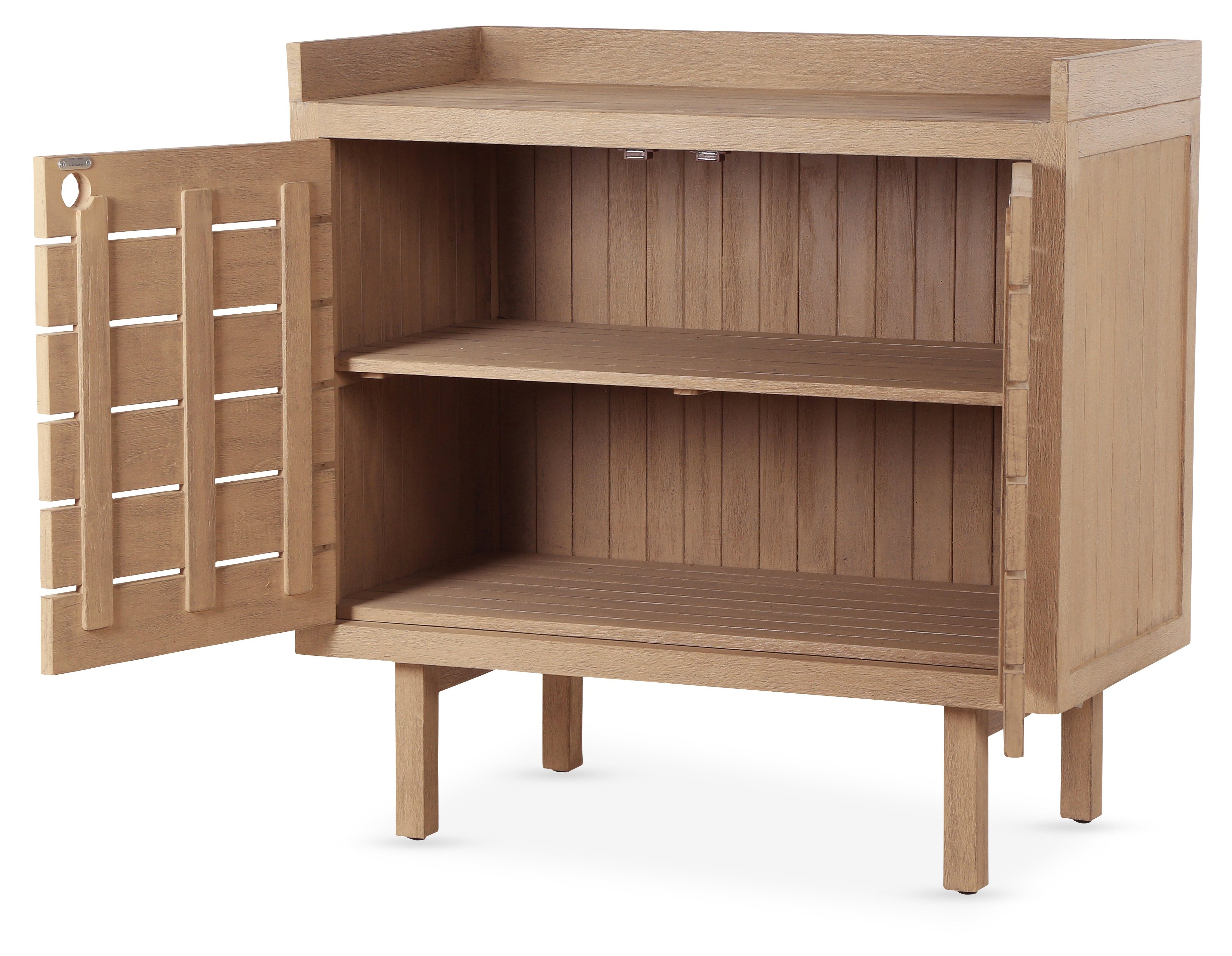 Nina Outdoor Sideboard, Washed Brown